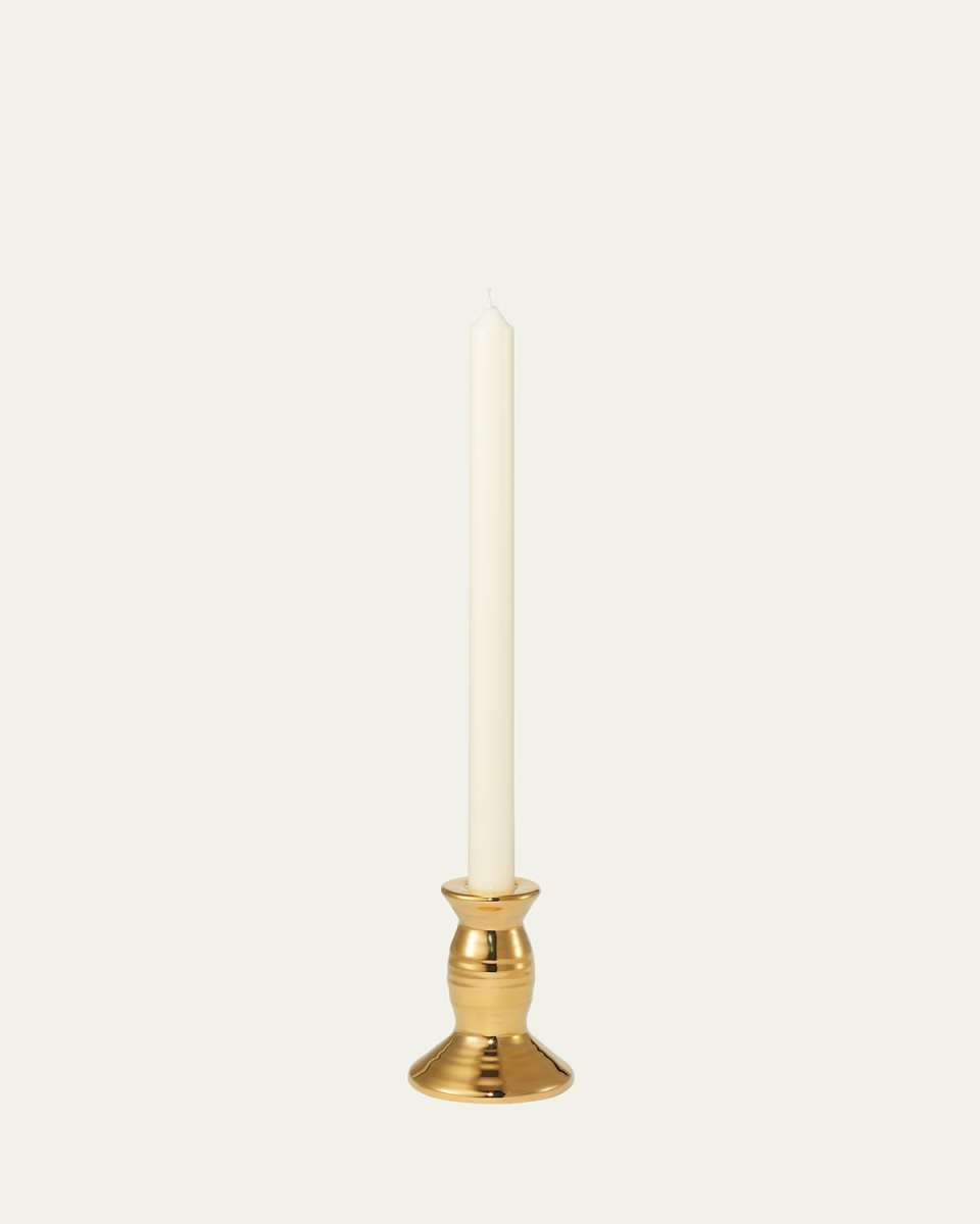 Allette 4" Small Candleholder, Gold